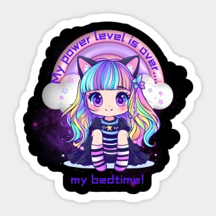 Anime Energy: Bold, Vibrant, and Full of Style Sticker